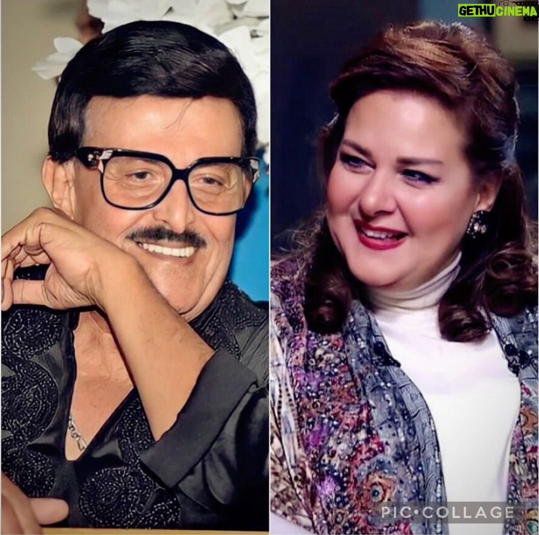 Donia Samir Ghanem Instagram - اللهم ارحم من أخذتهم إليك فاسعدهم خيرا من سعادة الدنيا، اللهم اغفر لهم، اللهم اعف عنهم واجعل دار الخلد منزلهم يا رب العالمين #سمير_غانم #دلال_عبدالعزيز