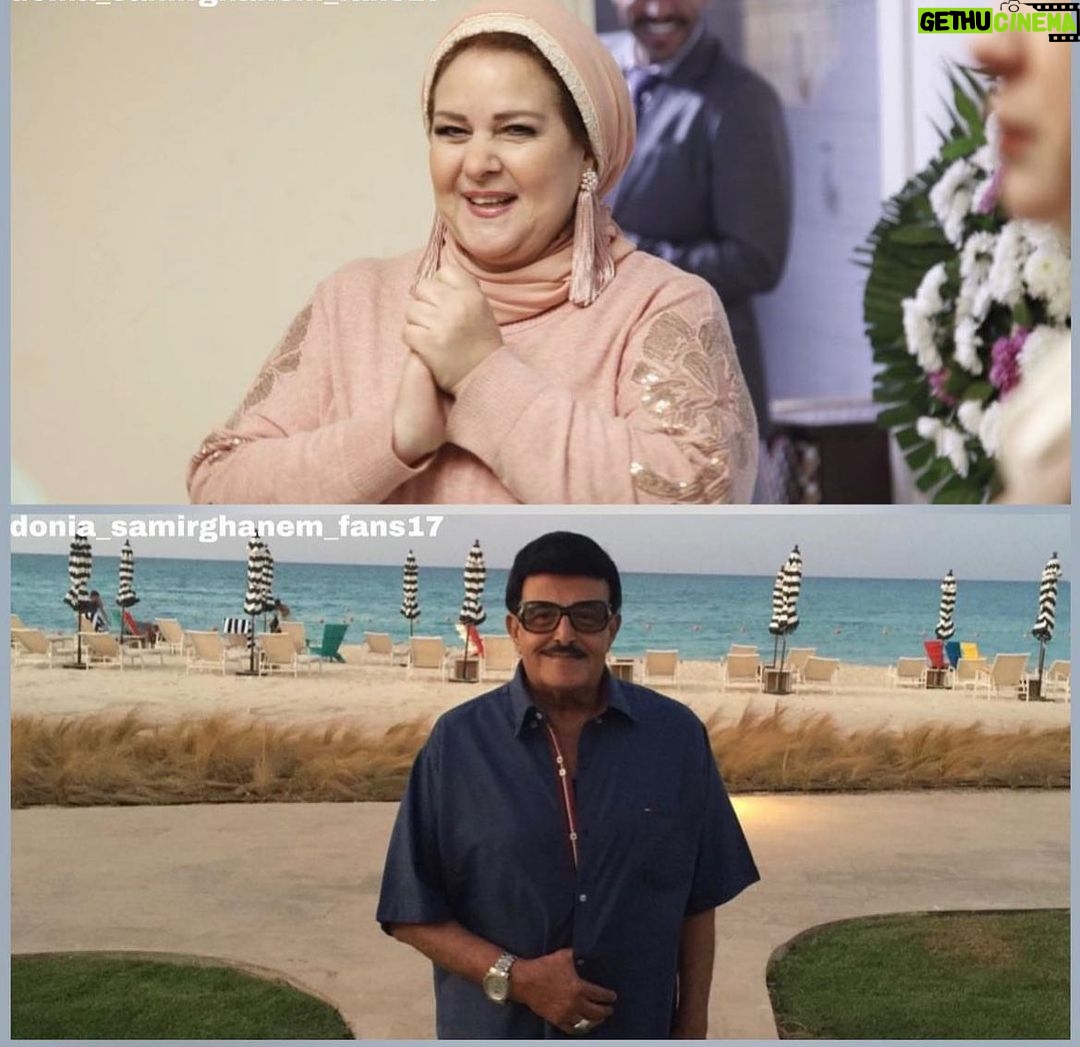 Donia Samir Ghanem Instagram - اللهم ارحمهم و اغفر لهم و اعف عنهم و نور قبرهم يا رب #سمير_غانم #دلال_عبدالعزيز