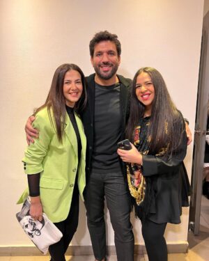 Donia Samir Ghanem Instagram - من العرض الخاص لفيلم #تحت_تهديد_السلاح مبروك يا حسن ربنا يوفقك يا رب و الف مبروك لكل صناع الفيلم @hassanelraddad