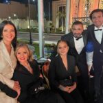 Donia Samir Ghanem Instagram – With the stars ⭐️ @youssra @aliirabee1989 @nellykarim_official @ahmedelsakaeg
