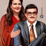 Donia Samir Ghanem Instagram - اللهم اجعل ملائكة الرحمة تطوف عليهم من كل جانب اللهم ارحمهم في باطن الأرض و استرهم يوم العرض، يا رب انت خلقتهم و انت أخذتهم وانت الرحيم فليس غيرك أرحم بهم #سمير_غانم #دلال_عبدالعزيز نسألكم الفاتحة