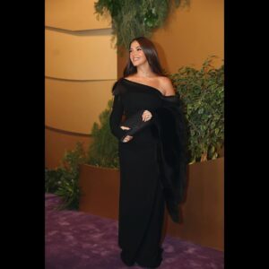 Donia Samir Ghanem Instagram - Thanks to my glam team 

Stylist @abier_ansary 
Dress @kojakstudio 
Clutch @sheclutches 
Jewelry @iramjewelry_ 
Make up @ayaabdelhamid 
Hairdresser @haithamdahab00