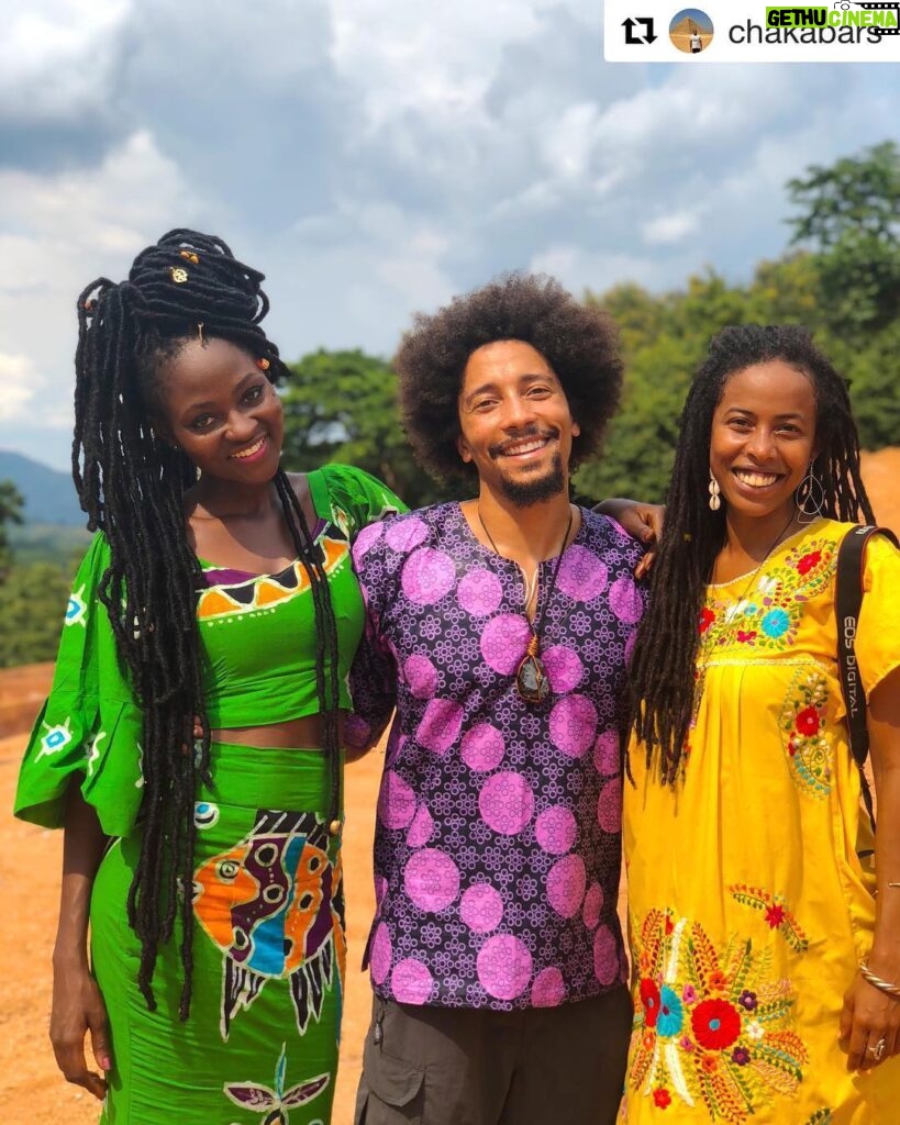 Donisha Rita Claire Prendergast Instagram - Reminder to self: No one person has the single solution to our collective problems. @iamhamamat @chakabars and I visited Akosombo today to check on the progress of the new Pan-African Technology High School we are helping to build. 😊💜🌺 In a few months, hundreds of children will be students in a school that was once a Vision. We all have a mission to fulfill, passion for a purpose, and a part to play in the healing of this world we have inherited. Be open to learn as you grow. Stop playing with life... Live! And share knowledge, time, space and positive vibrations. Beautiful things can happen when we decide it’s time. It’s time. #Africaunite #Wewillrizetogether #Ghana #Jamaica #oneloveinaction #Buildcomeunity