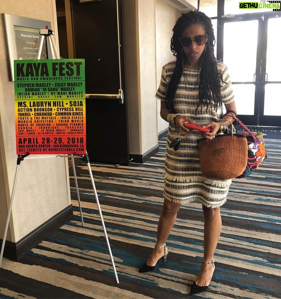 Donisha Rita Claire Prendergast Instagram - Some major planning and sacrifice has gone into the production of @thekayafest. It’s just year two but the seeds planted from the inception are already bearing fruit. Give Thanks for all the speakers and key organizers of the Education Before Recreation Symposium. @zsabi.lion @nocohempexpo your support and tireless work has made great impact. We must continue to prepare ourselves to be ambassadors and advocates for this beautiful plant that has brought so much liberation to the bodies, minds and spirits of humans. Inform yourself and others, take notes, create classrooms to have these conversations. Reggae Music has created a gateway for a higher vibration to uplift the world. The music makes us move, but it is up to us to make the movement move. Herb is the healing of the Nation, but only if you know how to use it to heal. @stephenmarley the Vision is real. #marleyfamily #legacy #educationbeforerecreation #kayafest #belove #buildcomeunity #wewillrizetogether 📸@ahutchphoto San Bernardino, California