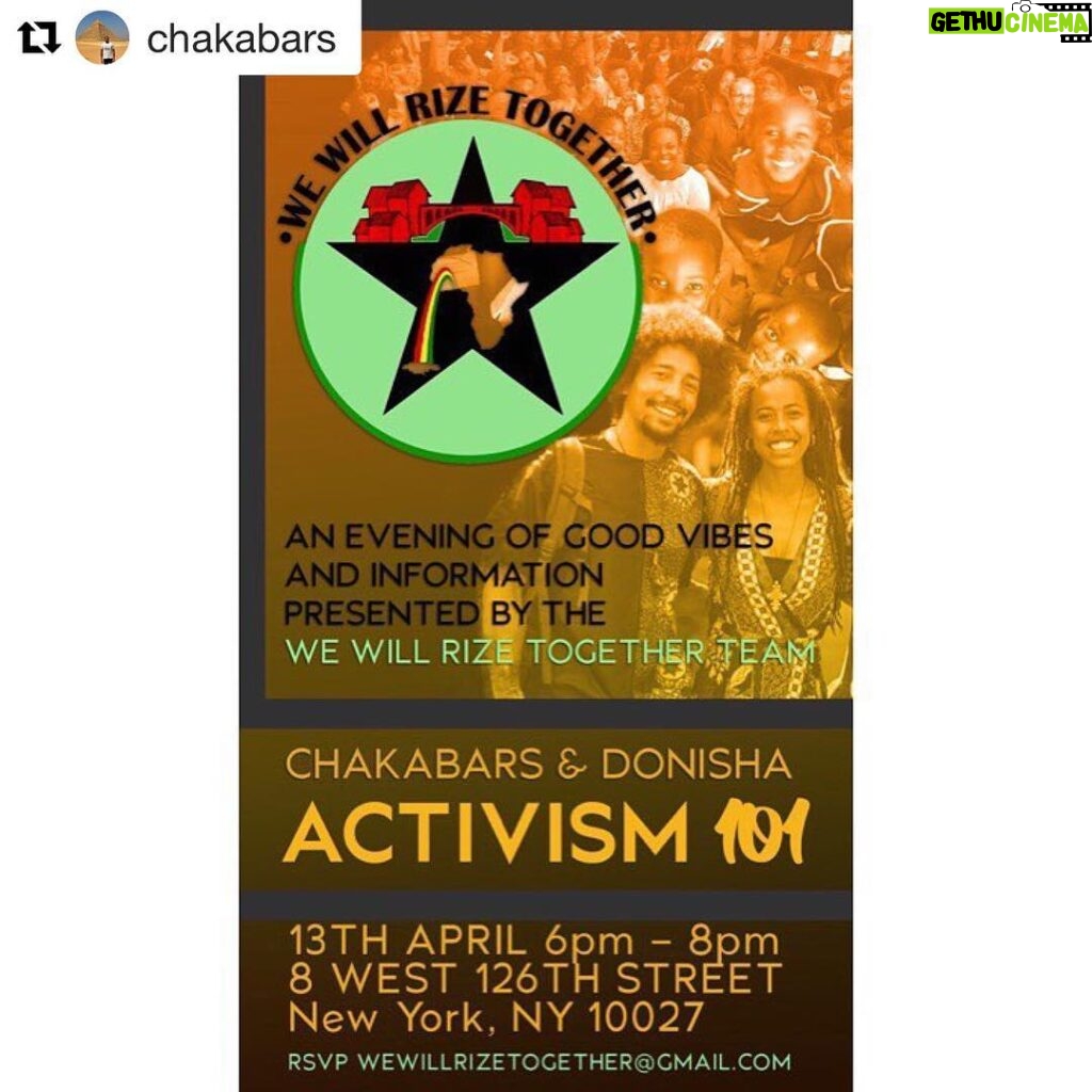 Donisha Rita Claire Prendergast Instagram - #wewillrizetogether The campaign is slowly building, vibes are growing and the movement is beginning to move. Last night we took another 250 youths to see Black Panther with the help of @techimmortal @gardenofedenfdn @jaysyro and so many others from around the world. Tonight @chakabars @omega_axsal and I will be reasoning about the project today in Harlem, home of activists, artists, revolutionary thinkers. It is the heartbeat and roots of where many movements found the footing to rize. We Give Thanks for these opportunities to share time and space. 😊💜🙏🏾 Amazing the things that can happen when hands and hearts come together. NYC see you in a few hours. #buildcomeunity #strongertogether #rightourstory #africandiaspora #eachoneteachone #createclassroomseverywhere #belove New York, New York