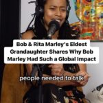 Donisha Rita Claire Prendergast Instagram - Donisha Prendergast, speaker, activist, filmmaker, and the eldest grandaughter of Bob and Rita Marley shares knowledge on Rastafari, her grandfather, and building community. In this episode we explore Rastafari's power, global impact, and nation-building. Full episode linked in @inweblood_ bio. Subscribe! A big thank you to @thedon.arts for being our location sponsor for this episode. #rastafari #bobmarley #onelove