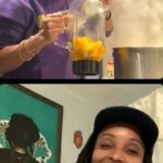 Donisha Rita Claire Prendergast Instagram - In preserving our culture, we Rebel. We Rebel against systems of thinking and ways of being that exclude our history and identity. In honour of Haitian Independence Day, I got a chance to make Soup Joumou with the guidance of my Sistren @gogreenfashionista who also gave us a quick history lesson to shine some light on this tradition. Feed the body, mind and soul. The fight isn’t over yet. #preserveheritage #africanliberation #eachoneteachone 😘 Classic Purple 100% Motherland Certified sweater provided by @clothingbyaim.