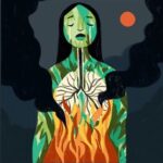 Donisha Rita Claire Prendergast Instagram - Major corporations are killing our Earth in the name of greed and profit. Right now Amazonia is still on fire to clear more farming space for cattle to breed and be slaughtered. The Jamaican government has sold Jamaica’s rainforests in Cockpit Country to the highest bidder to mine bauxite. Take a few moments to consider how you support these evil works with your purchasing and voting power, and how you can help the Earth to breathe cleaner air. She is crying because she is dying. Lets be a little more conscious of our impact. #Stopeatingmeat #limitplasticuse #Plantmoreseeds #DefendtheEarth #Useyourvoice #InformEachother #Savecockpitcountry