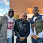 Dorian Missick Instagram - Two GIANTS in the game and myself. #DjTailwindTurner #huhomecoming