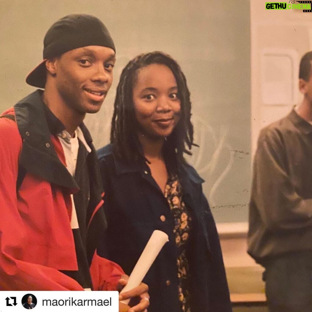 Dorian Missick Instagram - Wow! @maorikarmael back when I used to come by your house to watch #yomtvraps because we didn’t have cable! 😂😂 Waaay before @blackstarfest #ZuluNation #Repost @maorikarmael with @get_repost ・・・ Zulu Nation meeting. I’m guessing ‘94.