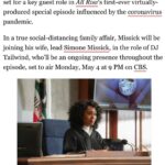 Dorian Missick Instagram - What a blessing to be in @deadline with my wife @simonemissick God is awesome! Jumping on wifey’s show for the finale. @allrisecbs #DjTailwindTurner #ForLife Los Angeles, California