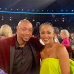 Dorian Missick Instagram - Repost from @simonemissick • ✨EMMY NIGHT with The Missicks ✨We had a TIIIIIIMMMEEEE. Thank you to the @televisionacad for the invite and the pleasure of celebrating the excellent creative artists in our industry. @dorianmissick always making me look and feel good 🤍 And the glam squad of all squads. Did. Their. Thing! Thank you @icurenudity @weyni @angelacstyles and @kymmyizabeauty for your amazingness