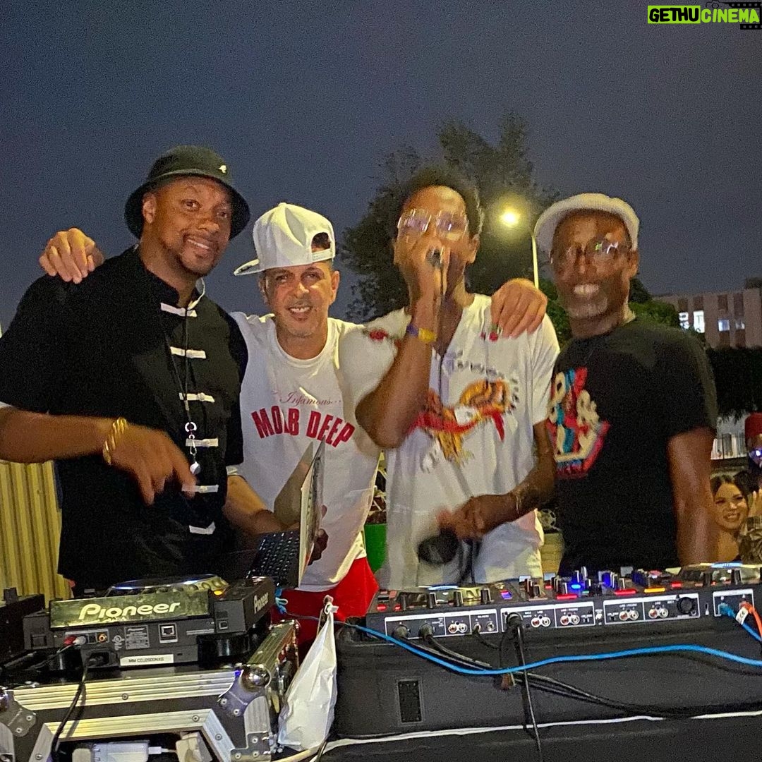 Dorian Missick Instagram - Blurry photo of a night so beautiful and clear. Nothing but love with my @utopiatribe and the legendary @djtonytouch Vibes were INCREDIBLE. We got something special! @kgsuperstar @adenonsemble #leimertpark