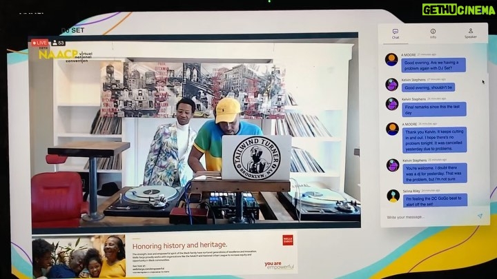Dorian Missick Instagram - Had a damn good time rockin the #NaacpNationalConvention Shouts to my man @kgsuperstar the voice of a good time!! We rockin!