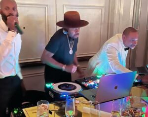 Dorian Missick Instagram - Thanks to my brother and sis @omarjdorsey and @ccroberson_creates for setting the tone for #2024 by hosting an EPIC NYE celebration. Brought it in with the love of my life @simonemissick by my side. There was so much love in the room and I got to rock with my brothers @djjaycee313 and @dnice on the tables. Happy New Year everyone! #GodIsGood