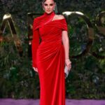 Dorra Instagram - Sharing with you more images from the @joyawards.official red carpet. Thank you all for complimenting my appearance 🌹 Thank you @riyadhseason for having me. Congratulations to all the winners & nominees 🌹 Thanks to all the photographers & to my glam team 🫶 and special thanks to the stylists @youmnamoustafa & @mohamedashraff for your precious support 🌹🌹