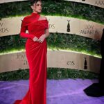 Dorra Instagram - ♥️ Thank you @joyawards.official #saudiarabia for having me, @turkialalshik And @antoinekarehcouture @mouawad @massimo.guala @monagamalofficial @charlottetilbury for my look 🌹 📸 @soma_photography19 Riyadh, Saudi Arabia