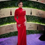 Dorra Instagram - ♥️ Thank you @joyawards.official #saudiarabia for having me, @turkialalshik And @antoinekarehcouture @mouawad @massimo.guala @monagamalofficial @charlottetilbury for my look 🌹 📸 @soma_photography19 Riyadh, Saudi Arabia