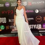 Dorra Instagram - 🤍 𝔸𝕓𝕠𝕦𝕥 𝕝𝕒𝕤𝕥 𝕟𝕚𝕘𝕙𝕥 ✨ @michael5inco #fashionshow @alameinfestival @northsquarealamein @counselmasters.eg @poshmanagement_ Wearing @zeenazaki dress Hairstylist @alsagheersalons @malaksamy_1 Makeup @monagamalofficial Jewlery @iramjewelry_ #العلمين_الجديدة New Alamein