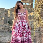 Dorra Instagram - Tunisie mon amour 🫶 In my hometown from la Marsa to Dougga #DorraZarrouk #tunisia Tunisia