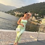 Dorra Instagram - Como before sunset 🌅 Lago di Como,Italia
