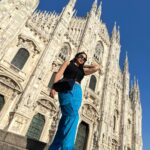 Dorra Instagram - Milano vibes 😎💙 guess what’s next? #streetstyle #dorra #mystyle Italy