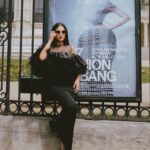 Dorra Instagram - Style is always in fashion.. Attending @ramialaliofficial Couture Show #coutureweek #parisfashionweek wearing one of his designs 🖤 Paris, France