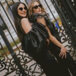 Dorra Instagram - Style is always in fashion.. Attending @ramialaliofficial Couture Show #coutureweek #parisfashionweek wearing one of his designs 🖤 Paris, France