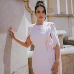 Dorra Instagram - 🌸 Attending @georgeshobeika #CoutureShow during #ParisFashionWeek #ParisCoutureFashionWeek #pfw #coutureweek #Dorra #DorraZarrouk Dress @georgeshobeika Stylist @youmnamoustafa Makeup @ismaelblancomakeup Hairstylist @rafilotoma 📸 @anumphotography Palais de Chaillot - Paris