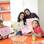 Dorra Instagram - قضيت أوقات جميلة بمشاعر حب حقيقية متبادلة مع أطفال مستشفى 57357 أثناء زيارتي الثالثة لهم وهذه المرة كان التركيز على ال art therapy لان الجانب النفسي والفني مهم أثناء العلاج للترفيه وايضا التعبير عن أنفسهم، دعمنا ليهم بكل الطرق لازم يستمر لشفاءهم وإسعادهم 💕🙏 The Fun Part with Children’s Cancer Hospital #Egypt @57357hospital Much support and love ❤️ #cancer #children #hospital #dorra