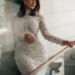 Dorra Instagram - And if today, all you did was hold yourself together, I am proud of you. 🤍 Dress @carolinaherrera Stylist @mohamedashraff Earrings @givenchy 📸 @karimmedhat Makeup @monagamalofficial