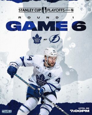 Doug Gilmour Instagram - GAME 6 TONITE! Time to take this one and close this out boys! GO LEAFS GO!

#stanleycup #stance leycupplayoffs #leafsforever #goleafsgo