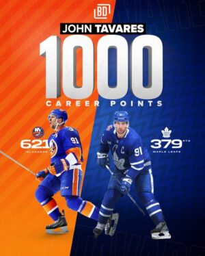 Doug Gilmour Instagram - Congratulations Johnny and welcome to the 1,000 point club!

🎨: @bardown