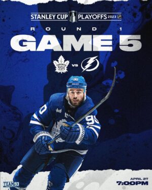 Doug Gilmour Instagram - It’s GAME DAY! Game 5 tonight and I’ll be in the house!! 🔵 Let’s close this one out boys!!

#stanleycup #stanleycupplayoffs #leafsforever #goleafsgo