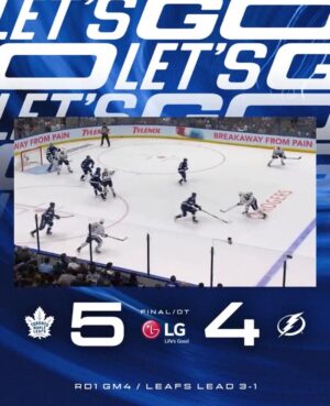 Doug Gilmour Instagram - That’s 3 just one more boys! Let’s go!