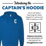 Doug Gilmour Instagram – Limited edition drop! 

Happy Friday everyone check out my new Captain’s Hoodie you’ll love this one. 

Available now at douggilmour.com