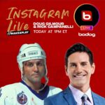 Doug Gilmour Instagram - The Leafs drop the puck on the 2022-23 season tonight in Montreal and Rick’s chatting with Leafs 🐐 Doug Gilmour! - - - #leafs #mapleleafs #torontomapleleafs #goleafsgo #nhl #habs #canadiens #flames Canada