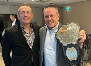 Doug Gilmour Instagram - We’re having a blast in Halifax at The Canadian Progress Club’s Sports Celebrity Dinner! @georgesstpierre @wendelclark17 @gcarbo21 Darryl Sittler always love our time on the East Coast. 

#kingsmeadows #friends #halifax #eastcoast #canada