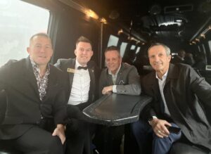 Doug Gilmour Instagram - We’re having a blast in Halifax at The Canadian Progress Club’s Sports Celebrity Dinner! @georgesstpierre @wendelclark17 @gcarbo21 Darryl Sittler always love our time on the East Coast. 

#kingsmeadows #friends #halifax #eastcoast #canada