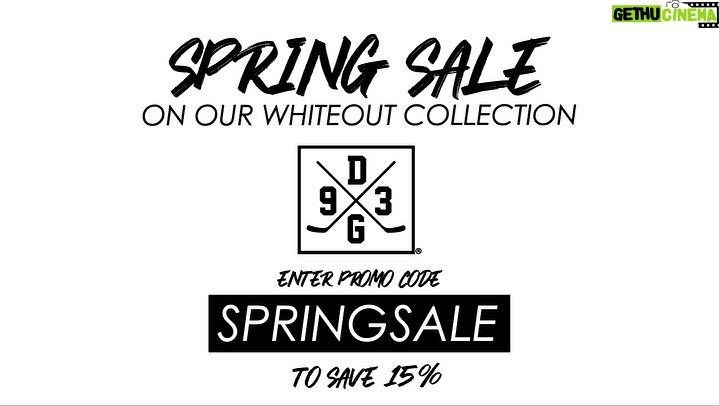 Doug Gilmour Instagram - 🚨 SPRING SALE 🚨 The weather is nice and it’s time for a sale! Save 15% on my DG93 Whiteout collection for a limited time. Enter code SPRINGSALE at checkout Link in bio #fashion #whiteoutedition #dg93 #clothing #apparel #douggilmour #swag