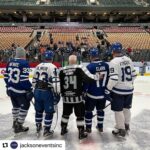 Doug Gilmour Instagram – Had a great time yesterday facing off against some great friends @wendelclark17 @aliafrate and Tom Fergus. Thanks to @celebrityshinny @jacksoneventsinc and @bottomlineto #mapleleafs #LeafsAlumni #TorontoMapleLeafs