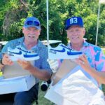 Doug Gilmour Instagram - Check out these custom Air Force 1’s! A special gift for Wendel and I from @sonya_gilmour_dtpd and @team93marketing - limited Edition 1 of 1 😂 A special Thank You to artist @chudystudios for the great work on these 🎨 #customkicks #airforce1 #airforce1custom #wendelclark #douggilmour #capncrunch #killer