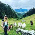 Doutzen Kroes Instagram – Hiking up the mountain, eating cheese and sharing amazing moments with friends and family at @stanglwirt ❤️