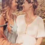 Doutzen Kroes Instagram - This picture was taken on Sunday during my sisters mother blessing ceremony. A ceremony that was inspired by an ancient Navajo ritual called Blessingway; created to spiritually support and empower the new mother for her journey of birthing and motherhood, dedicated to nurturing the mother, and filling her cup so it overflows with love and confidence as she awaits the impending birth of her baby. It was truly magical to be part of such a loving group of women surrounding my sister! Sitting there seeing Rens and her beautiful pregnant belly I realized the time to deliver her baby is coming soon. This empowering ritual has given her trust and faith to have a beautiful natural birth! ✨💫