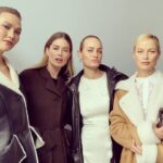 Doutzen Kroes Instagram - ‘Video or picture’ This morning after the @loewe show @karliekloss @ambervalletta @carolynmurphy and 🎥 @derekblasberg