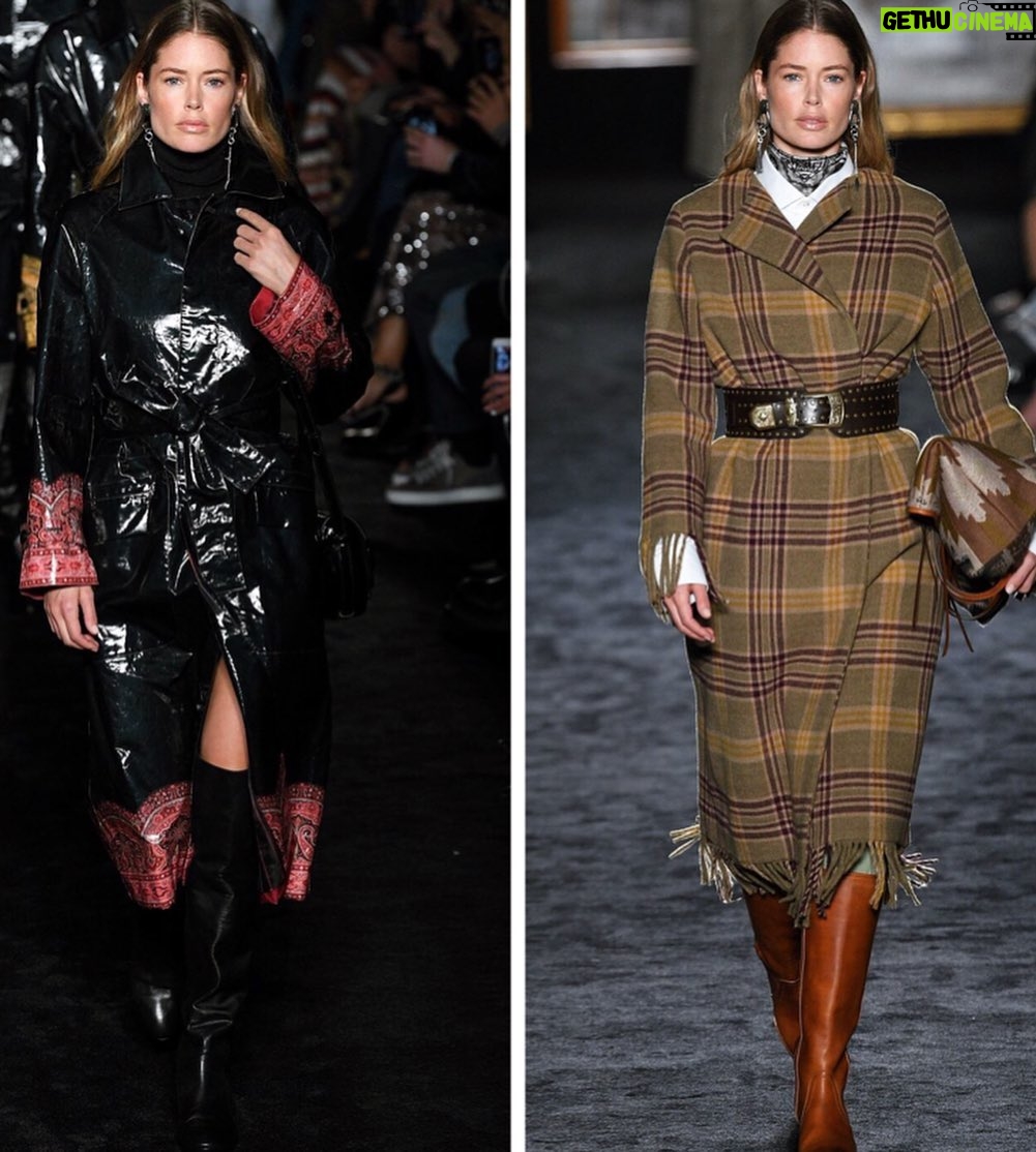 Doutzen Kroes Instagram - Thank you for having me again! @etro @sagliogeraldine @pg_dmcasting @damienboissinothair @lisabutlermua ❤️🙌🏽❤️🙌🏽❤️ Milan, Italy