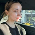 Dove Cameron Instagram - i wake up happy peaches and whipped cream
