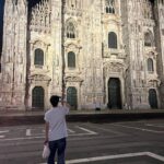 Doyoung Instagram - 🇮🇹✨ Piazza del Duomo (Milano)