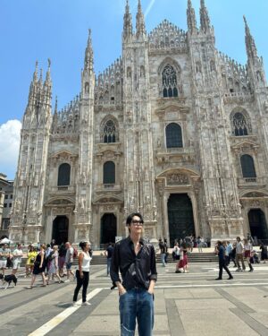 Doyoung Instagram - Day😎🇮🇹