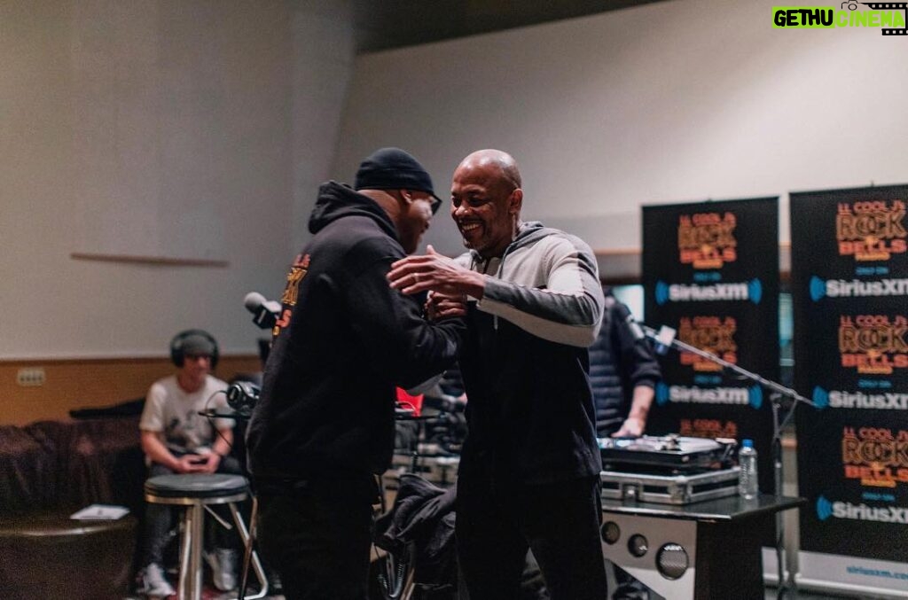 Dr. Dre Instagram - In the studio with @LLCOOLJ for @RockTheBellsSXM #InfluenceofHipHop featuring @ZTrip! Airing tomorrow 4/20 at 3PM EST on @RockTheBellsSXM Channel 43!! #classichiphop